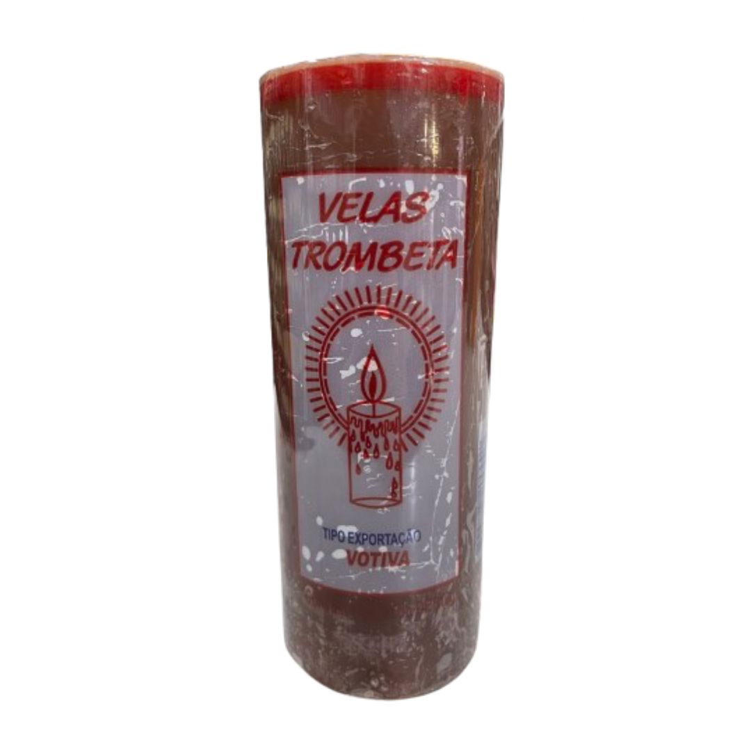 Vela Marrom 310g