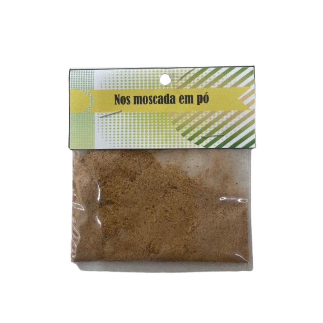 Noz Moscada Em Pó 10g