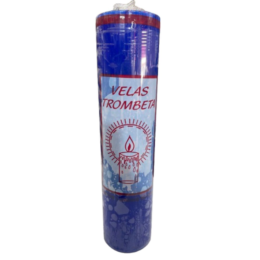 Vela Azul Escuro 21 dias