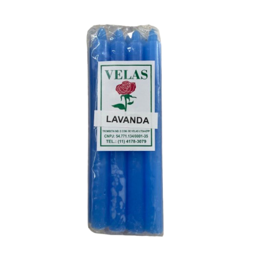 Vela Palito de Lavanda 8 unidades