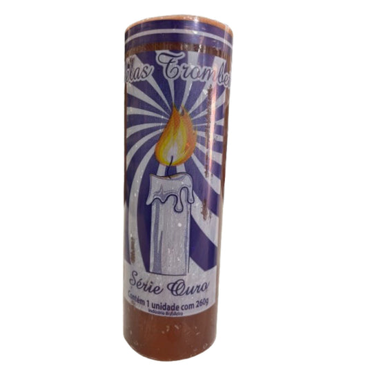 Vela Marrom 7 dias 260g