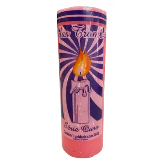 Vela Rosa 7 dias 260g