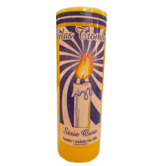 Vela Laranja 7 dias 260g