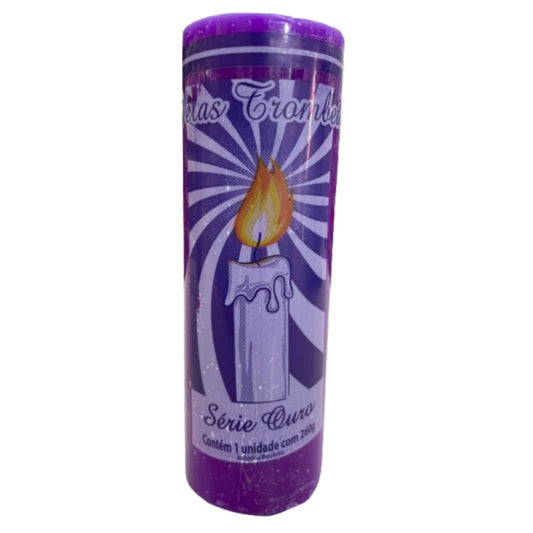 Vela Violeta 7 dias 260g