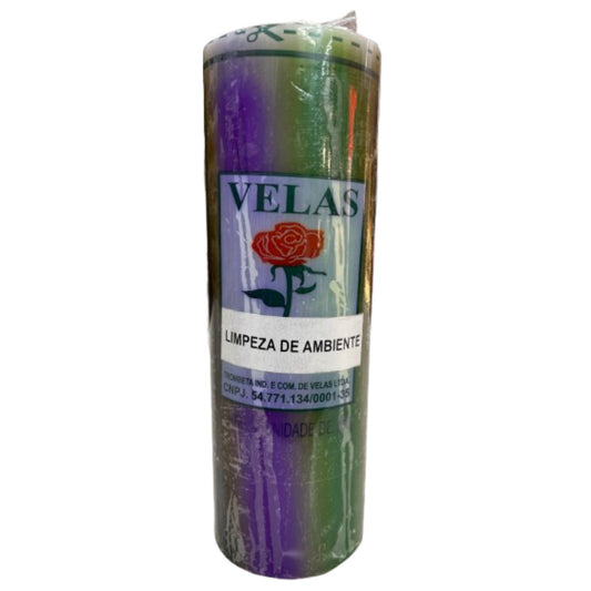 Vela para Limpeza de Ambiente 7 dias 260g