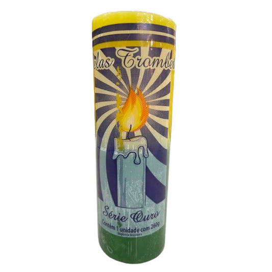 Vela Verde e Amarela 7 dias 260g