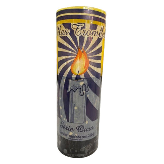 Vela Preta e Amarela 7 dias 260g