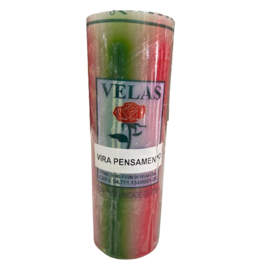 Vela Vira Pensamento 7 dias 260g