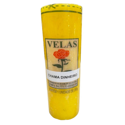 Vela Chama Dinheiro 7 dias 260g