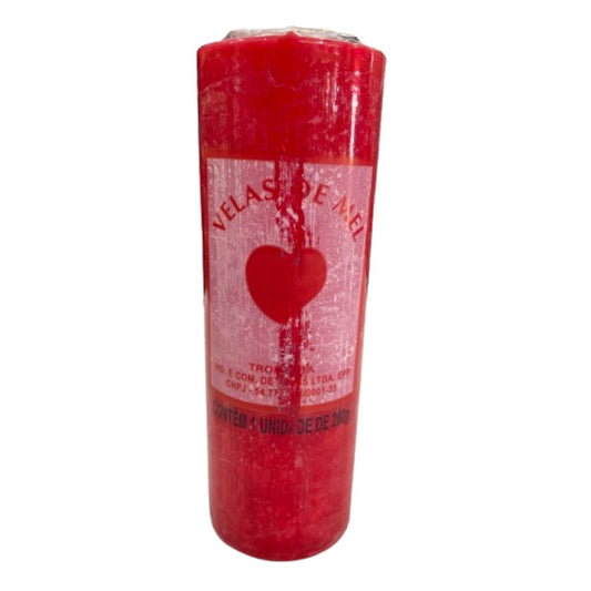 Vela de Mel Vermelha 7 dias 260g