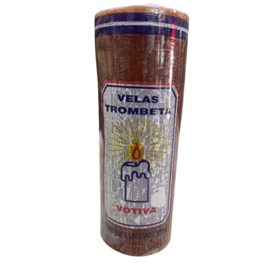Vela Marrom 235g