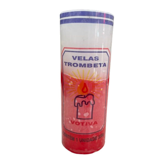 Vela Vermelha e Branca 235g