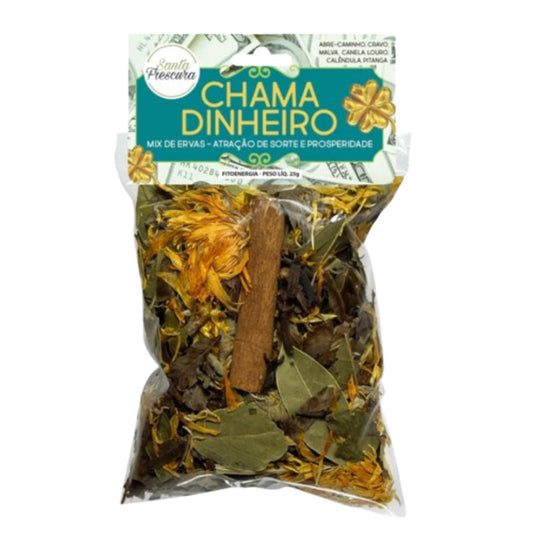 Chama Dinheiro Mix de Ervas 25g