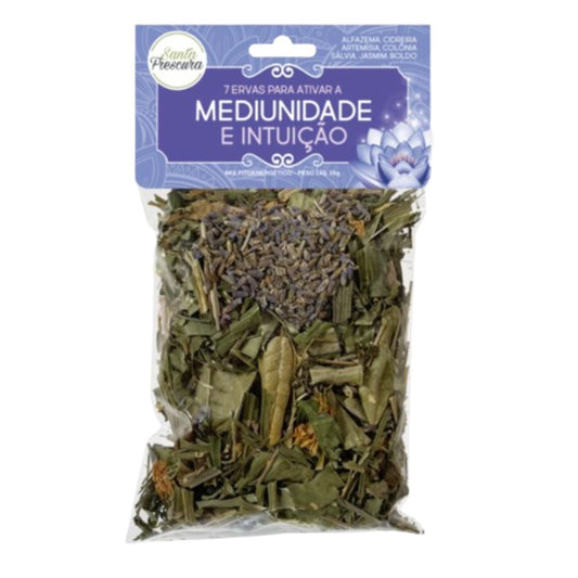 Mediunidade e Intuição Mix de Ervas 25g