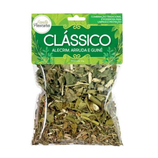 Clássico(Alecrim, Arruda e Guiné) Mix de Ervas 20g