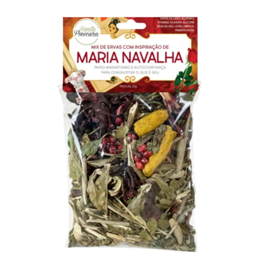 Banho de Maria Navalha Mix de Ervas 25g