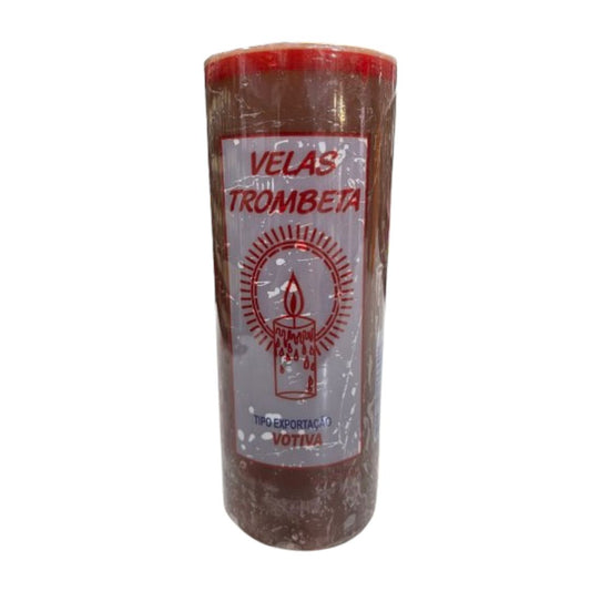 Vela Marrom 310g