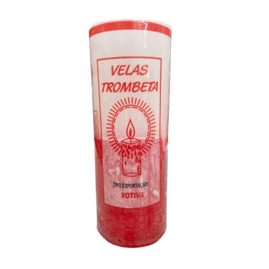Vela Vermelha e Branca 310g