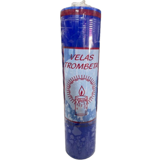 Vela Azul Escuro 21 dias