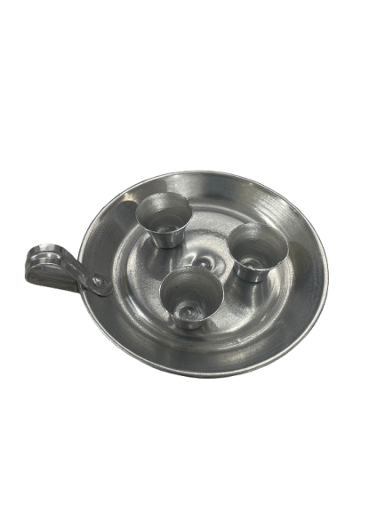 Castiçal Triplo Para Vela Palito