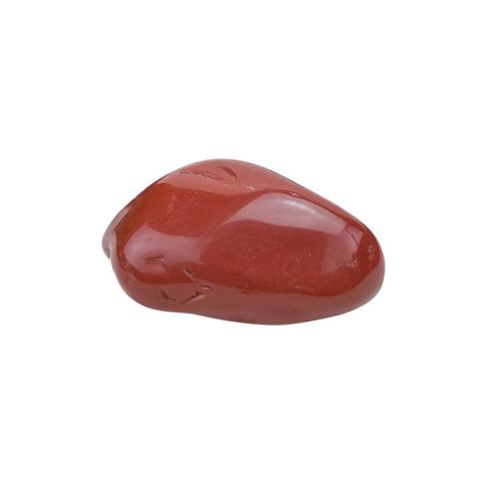 Pedra Jaspe Vermelho Rolada
