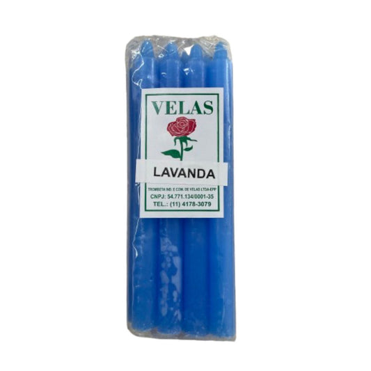 Vela Palito de Lavanda 8 unidades
