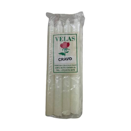 Vela Palito de Cravo 8 unidades