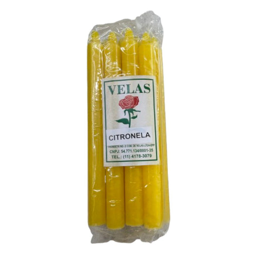 Vela Palito de Citronela 8 unidades