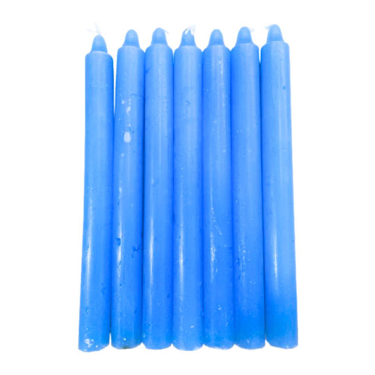 Vela Palito Azul Claro 30 unidades