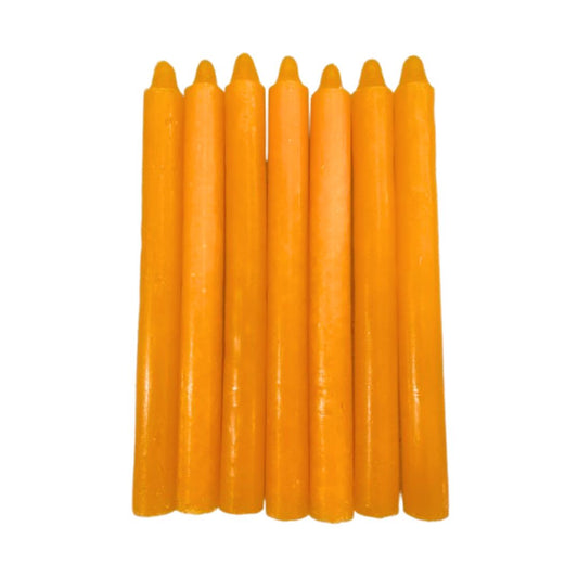 Vela Palito Laranja 30 unidades