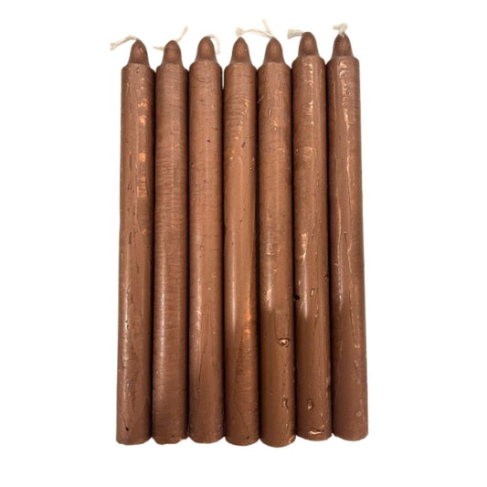 Vela Palito Cor de Cobre 30 unidades